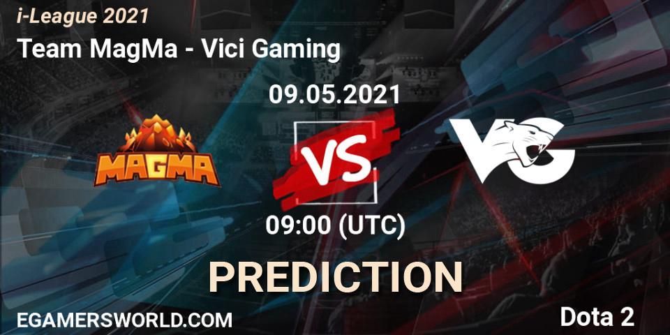 Team MagMa vs Vici Gaming: Match Prediction. 09.05.2021 at 08:02, Dota 2, i-League 2021 Season 1