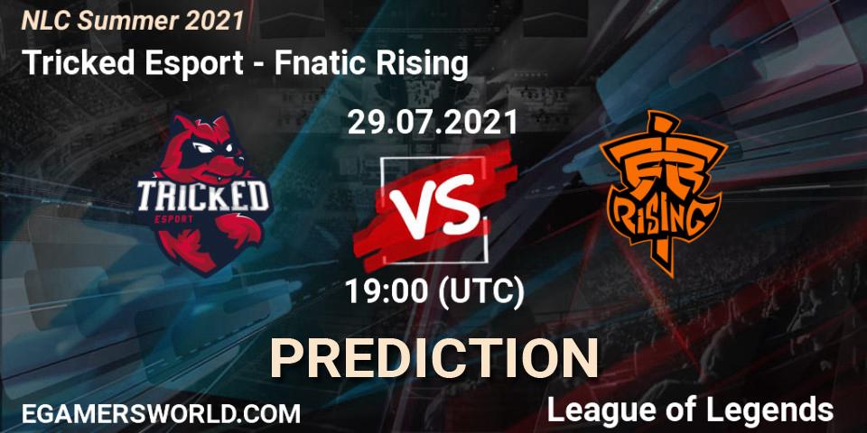 Tricked Esport vs Fnatic Rising: Match Prediction. 29.07.2021 at 19:00, LoL, NLC Summer 2021