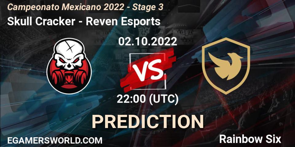 Skull Cracker vs Reven Esports: Match Prediction. 02.10.2022 at 22:00, Rainbow Six, Campeonato Mexicano 2022 - Stage 3