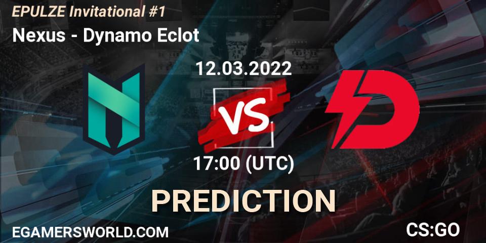 Nexus vs Dynamo Eclot: Match Prediction. 12.03.2022 at 17:00, Counter-Strike (CS2), EPULZE Invitational #1