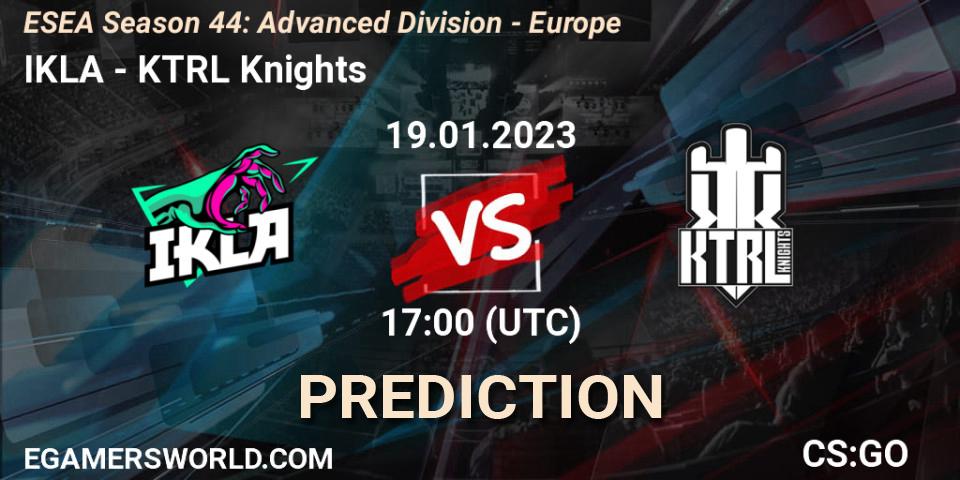 IKLA vs Juggernauts: Match Prediction. 03.02.23, CS2 (CS:GO), ESEA Season 44: Advanced Division - Europe