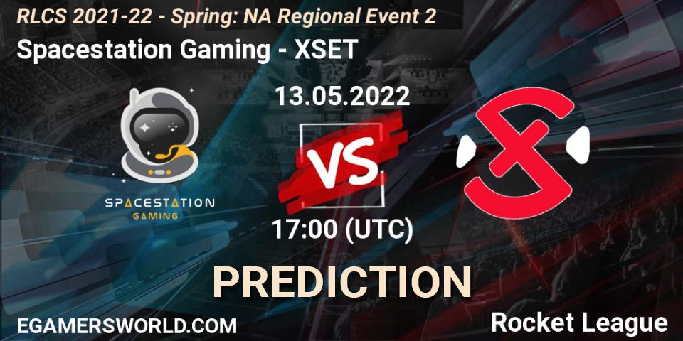 Spacestation Gaming vs XSET: Match Prediction. 13.05.22, Rocket League, RLCS 2021-22 - Spring: NA Regional Event 2