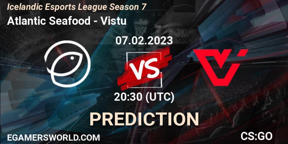 Atlantic Seafood vs Viðstöðu: Match Prediction. 07.02.23, CS2 (CS:GO), Icelandic Esports League Season 7
