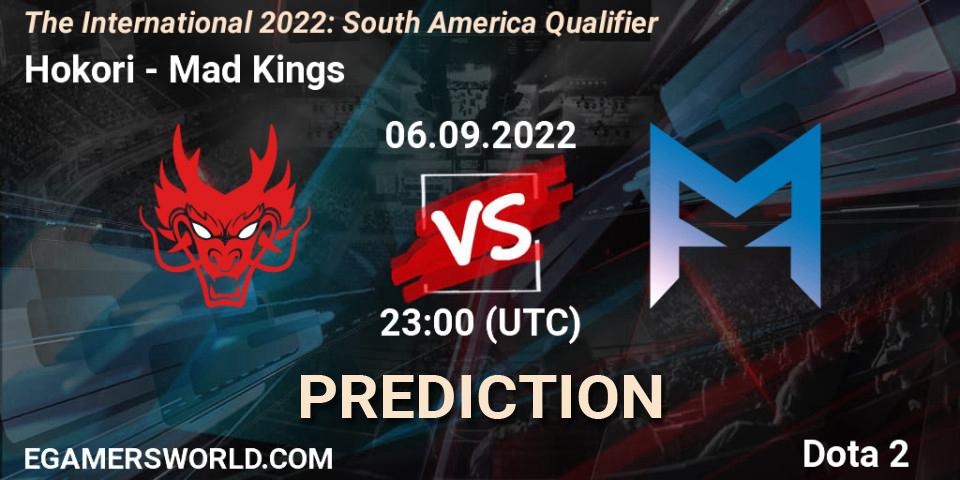 Hokori vs Mad Kings: Match Prediction. 06.09.22, Dota 2, The International 2022: South America Qualifier