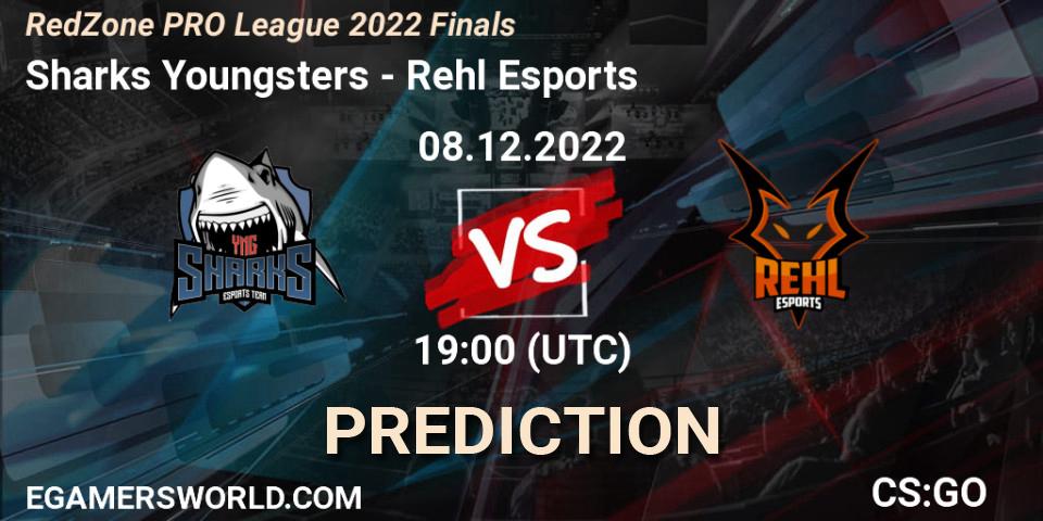 Sharks Youngsters vs Rehl Esports: Match Prediction. 08.12.22, CS2 (CS:GO), RedZone PRO League 2022 Finals