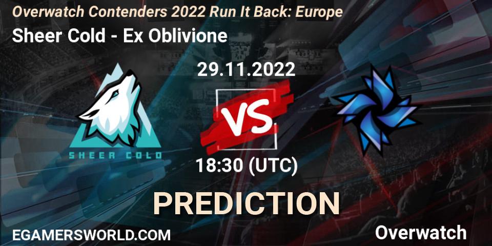 Shu's Money Crew EU vs Ex Oblivione: Match Prediction. 29.11.2022 at 18:30, Overwatch, Overwatch Contenders 2022 Run It Back: Europe