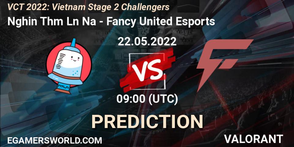 Nghiện Thêm Lần Nữa vs Fancy United Esports: Match Prediction. 22.05.2022 at 09:00, VALORANT, VCT 2022: Vietnam Stage 2 Challengers
