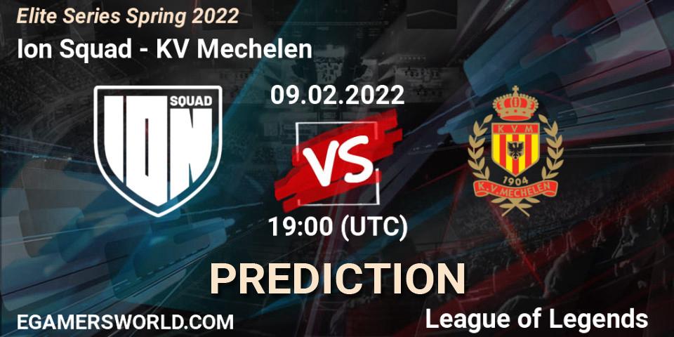 Ion Squad vs KV Mechelen: Match Prediction. 09.02.2022 at 19:00, LoL, Elite Series Spring 2022