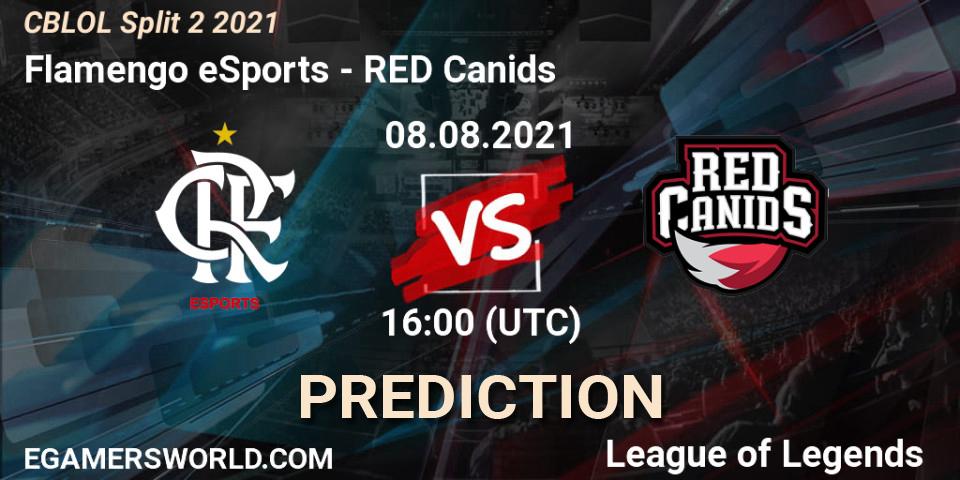Flamengo eSports vs RED Canids: Match Prediction. 08.08.2021 at 16:00, LoL, CBLOL Split 2 2021