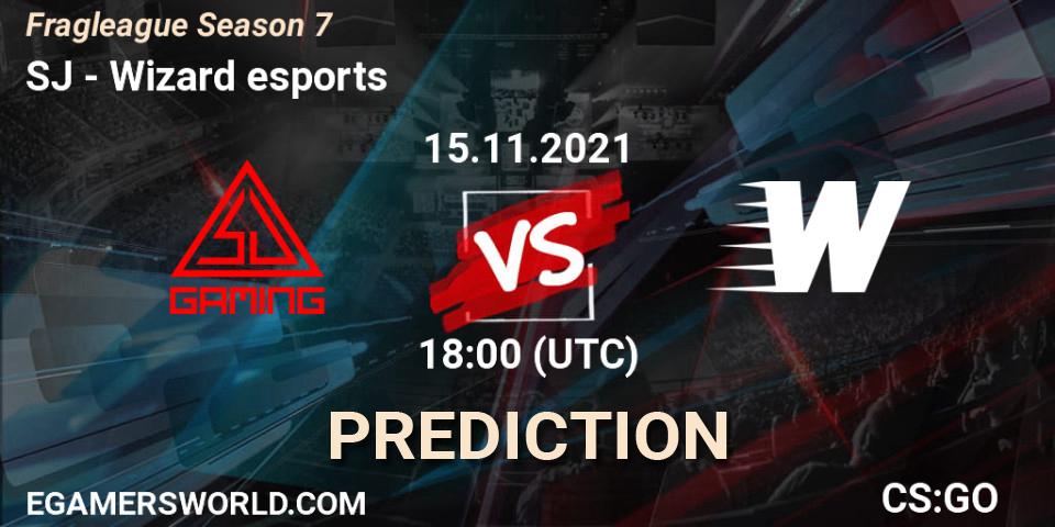 SJ vs Wizard esports: Match Prediction. 15.11.21, CS2 (CS:GO), Fragleague Season 7