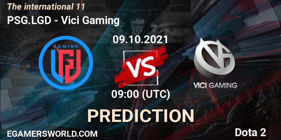 PSG.LGD vs Vici Gaming: Match Prediction. 09.10.2021 at 09:00, Dota 2, The Internationa 2021