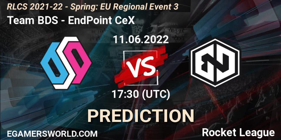 Team BDS vs EndPoint CeX: Match Prediction. 11.06.2022 at 17:30, Rocket League, RLCS 2021-22 - Spring: EU Regional Event 3