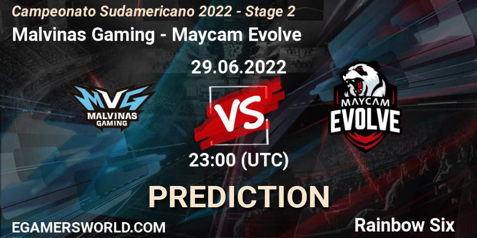 Malvinas Gaming vs Maycam Evolve: Match Prediction. 29.06.2022 at 23:00, Rainbow Six, Campeonato Sudamericano 2022 - Stage 2