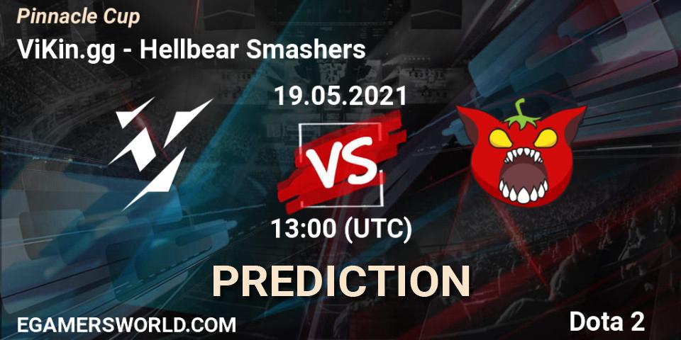 ViKin.gg vs Hellbear Smashers: Match Prediction. 19.05.2021 at 13:01, Dota 2, Pinnacle Cup 2021 Dota 2