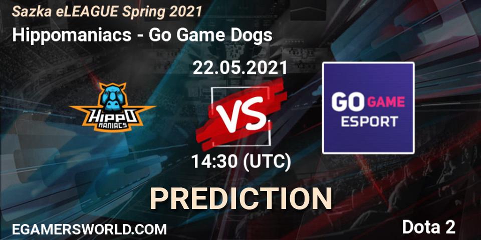 Hippomaniacs vs Go Game Dogs: Match Prediction. 22.05.2021 at 14:30, Dota 2, Sazka eLEAGUE Spring 2021