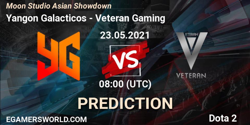 Yangon Galacticos vs Veteran Gaming: Match Prediction. 23.05.21, Dota 2, Moon Studio Asian Showdown