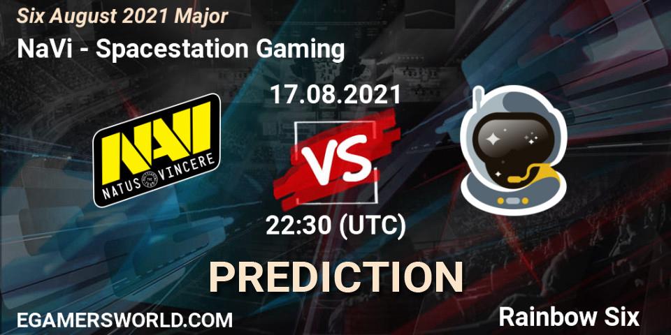 NaVi vs Spacestation Gaming: Match Prediction. 16.08.2021 at 15:00, Rainbow Six, Six August 2021 Major
