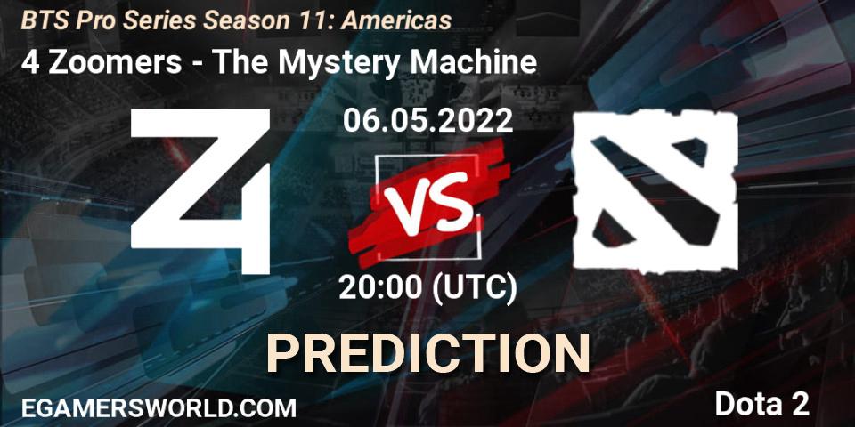 Nouns vs The Mystery Machine: Match Prediction. 06.05.2022 at 20:00, Dota 2, BTS Pro Series Season 11: Americas