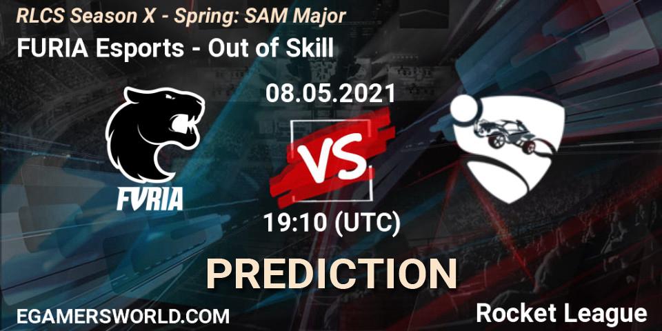 FURIA Esports vs Out of Skill: Match Prediction. 08.05.2021 at 19:10, Rocket League, RLCS Season X - Spring: SAM Major