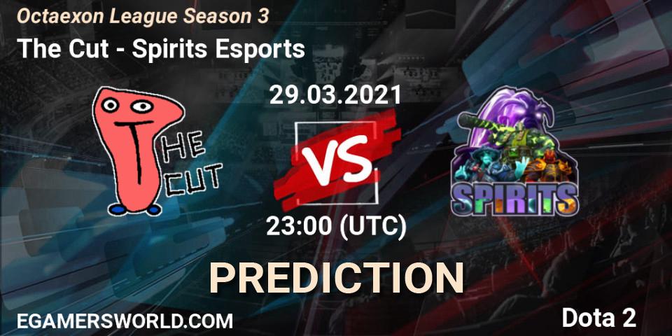 The Cut vs Spirits Esports: Match Prediction. 29.03.2021 at 23:11, Dota 2, Octaexon League Season 3