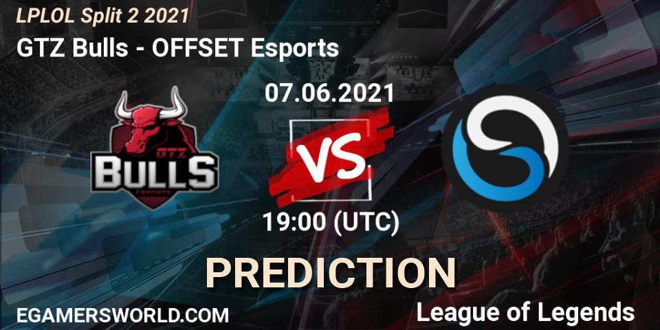 GTZ Bulls vs OFFSET Esports: Match Prediction. 07.06.21, LoL, LPLOL Split 2 2021