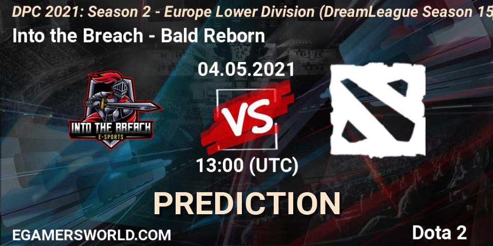 Into the Breach vs Bald Reborn: Match Prediction. 04.05.2021 at 12:57, Dota 2, DPC 2021: Season 2 - Europe Lower Division (DreamLeague Season 15)