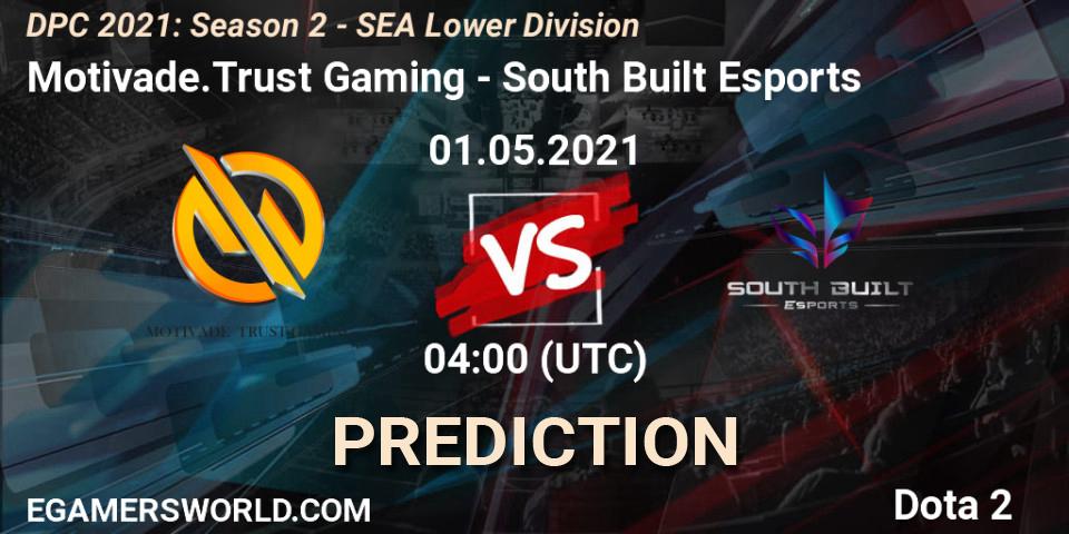 Motivade.Trust Gaming vs South Built Esports: Match Prediction. 01.05.2021 at 04:06, Dota 2, DPC 2021: Season 2 - SEA Lower Division