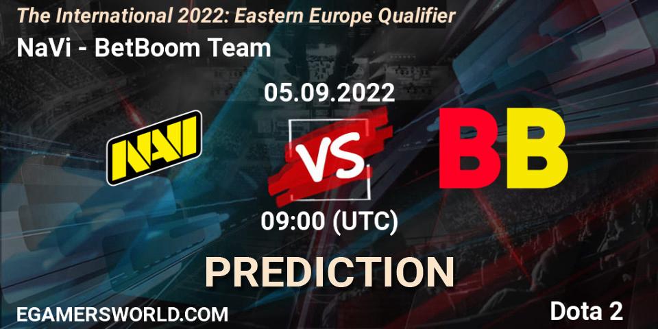NaVi vs BetBoom Team: Match Prediction. 05.09.22, Dota 2, The International 2022: Eastern Europe Qualifier