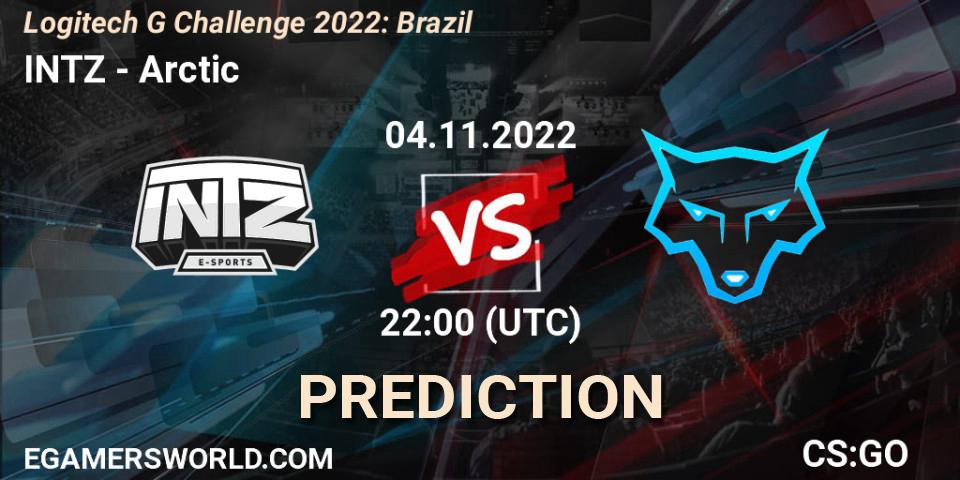 INTZ vs Arctic: Match Prediction. 04.11.22, CS2 (CS:GO), Logitech G Challenge 2022: Brazil