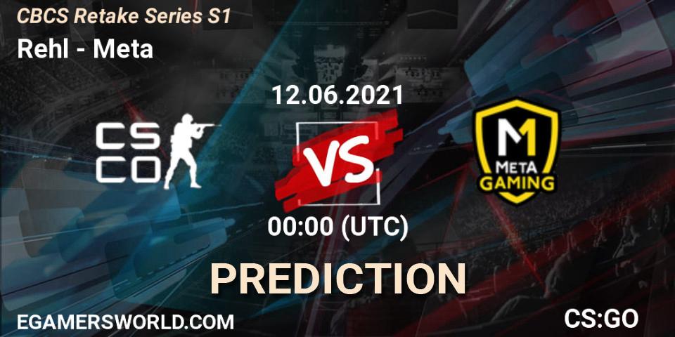 Rehl Esports vs Meta Gaming Brasil: Match Prediction. 12.06.2021 at 00:00, Counter-Strike (CS2), CBCS Retake Series S1
