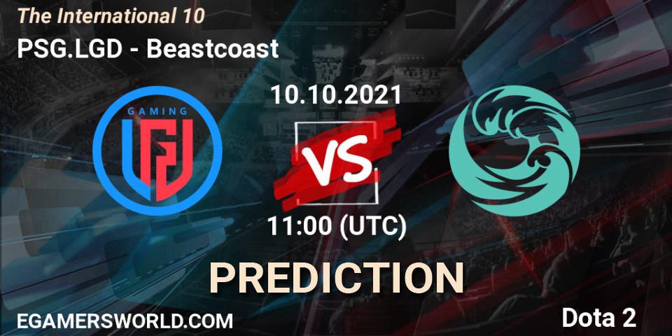 PSG.LGD vs Beastcoast: Match Prediction. 10.10.2021 at 12:17, Dota 2, The Internationa 2021