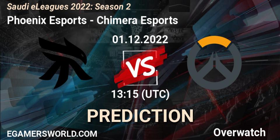 Phoenix Esports vs Chimera Esports: Match Prediction. 01.12.22, Overwatch, Saudi eLeagues 2022: Season 2