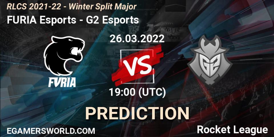 FURIA Esports vs G2 Esports: Match Prediction. 26.03.22, Rocket League, RLCS 2021-22 - Winter Split Major