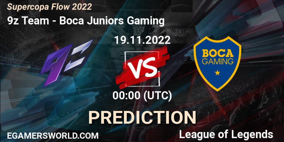 9z Team vs Boca Juniors Gaming: Match Prediction. 19.11.22, LoL, Supercopa Flow 2022