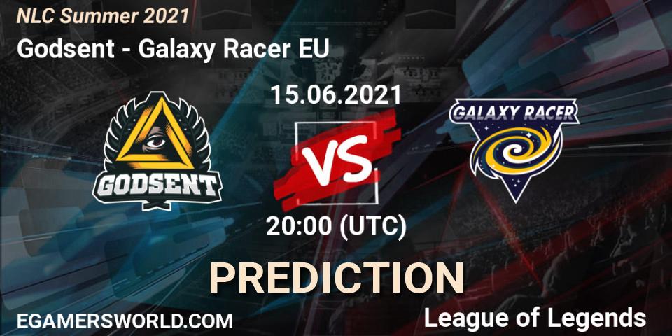 Godsent vs Galaxy Racer EU: Match Prediction. 15.06.2021 at 20:00, LoL, NLC Summer 2021
