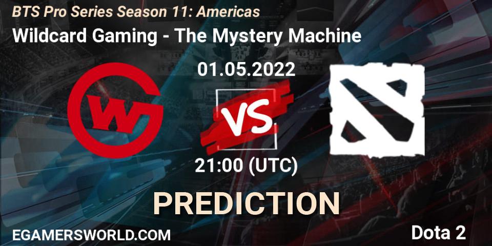 Wildcard Gaming vs The Mystery Machine: Match Prediction. 01.05.2022 at 21:03, Dota 2, BTS Pro Series Season 11: Americas
