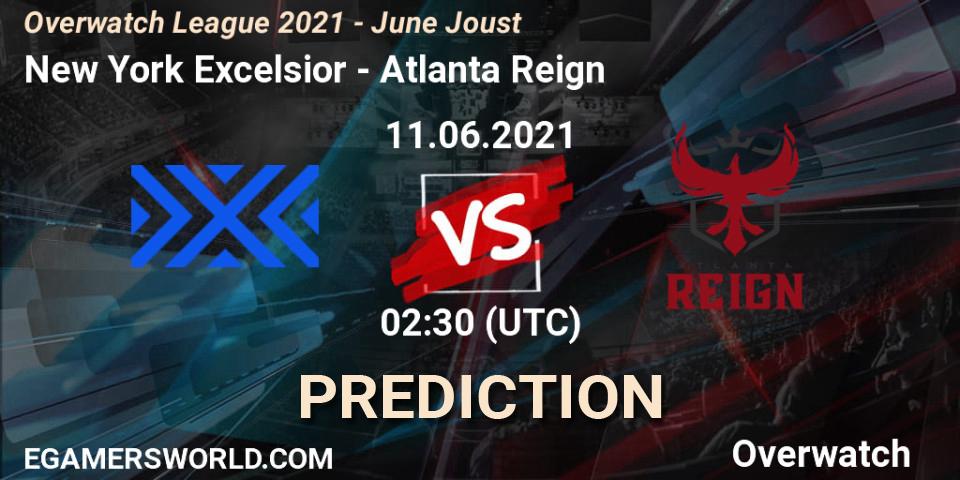 New York Excelsior vs Atlanta Reign: Match Prediction. 11.06.2021 at 02:30, Overwatch, Overwatch League 2021 - June Joust