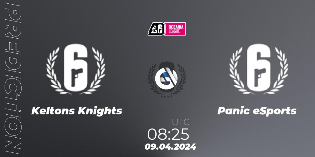 Keltons Knights vs Panic eSports: Match Prediction. 09.04.2024 at 09:25, Rainbow Six, Oceania League 2024 - Stage 1