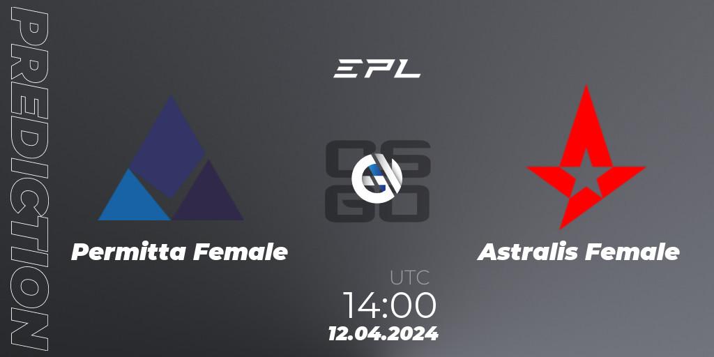 Permitta Female vs Astralis Female: Match Prediction. 12.04.24, CS2 (CS:GO), European Pro League Female Season 1