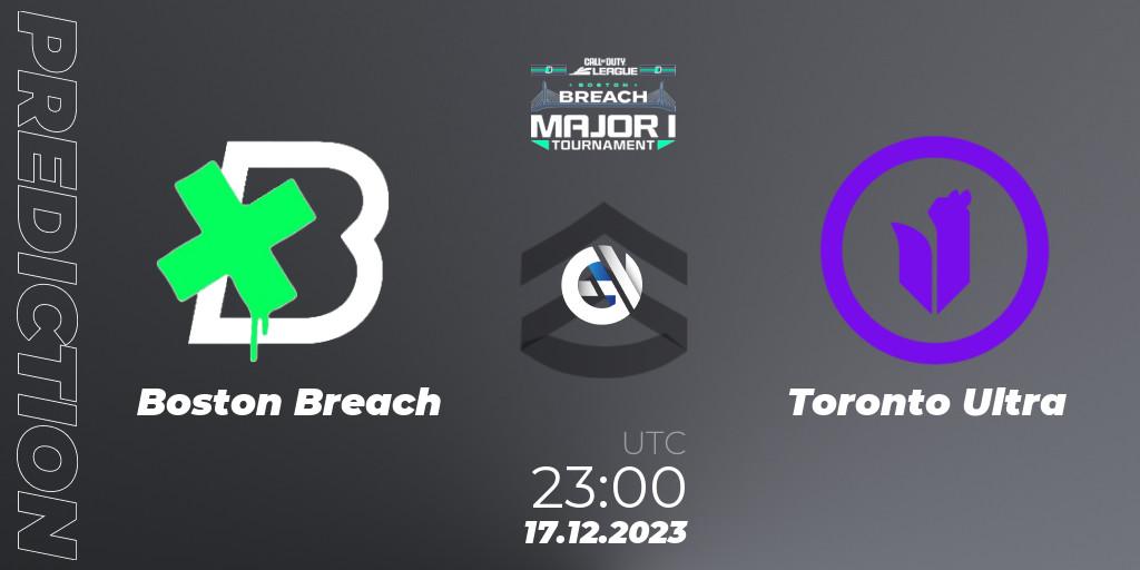 Boston Breach vs Toronto Ultra: Match Prediction. 17.12.2023 at 23:00, Call of Duty, Call of Duty League 2024: Stage 1 Major Qualifiers