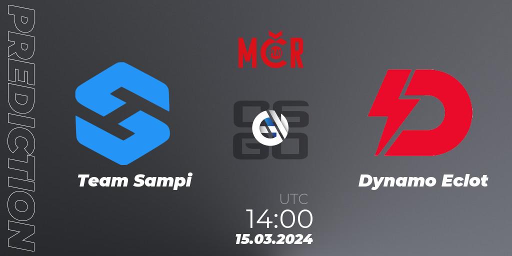 Team Sampi vs Dynamo Eclot: Match Prediction. 15.03.2024 at 14:00, Counter-Strike (CS2), Tipsport Cup Winter 2024