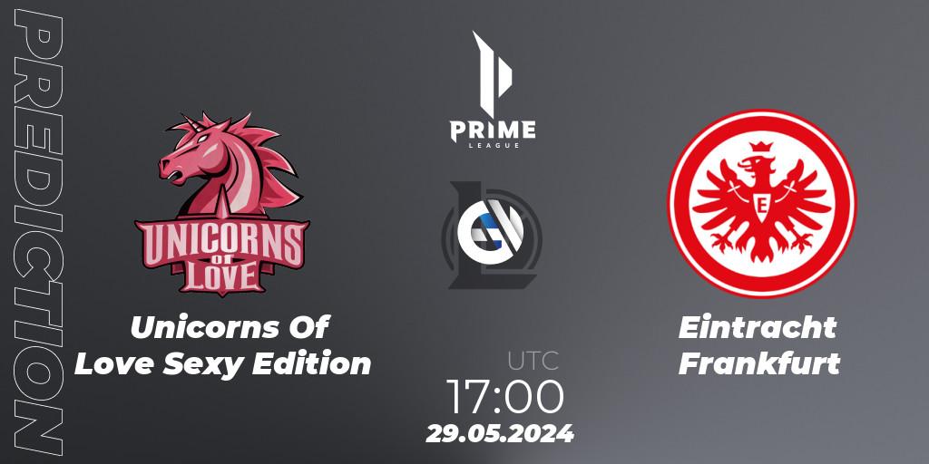 Unicorns Of Love Sexy Edition vs Eintracht Frankfurt: Match Prediction. 29.05.2024 at 17:00, LoL, Prime League Summer 2024