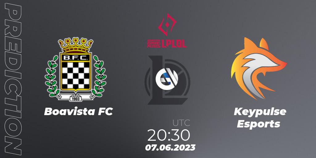 Boavista FC vs Keypulse Esports: Match Prediction. 07.06.2023 at 20:30, LoL, LPLOL Split 2 2023 - Group Stage