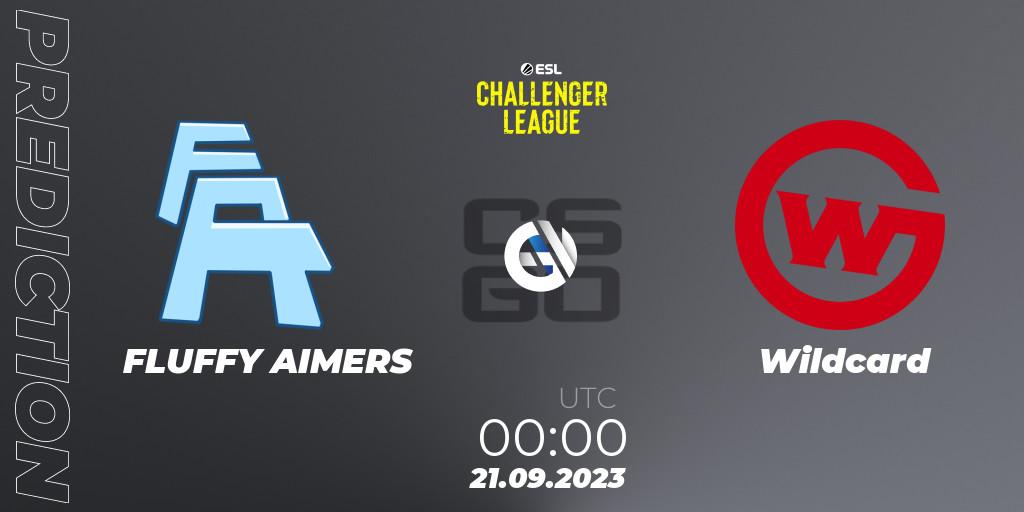 FLUFFY AIMERS vs Wildcard: Match Prediction. 21.09.2023 at 00:00, Counter-Strike (CS2), ESL Challenger League Season 46: North America