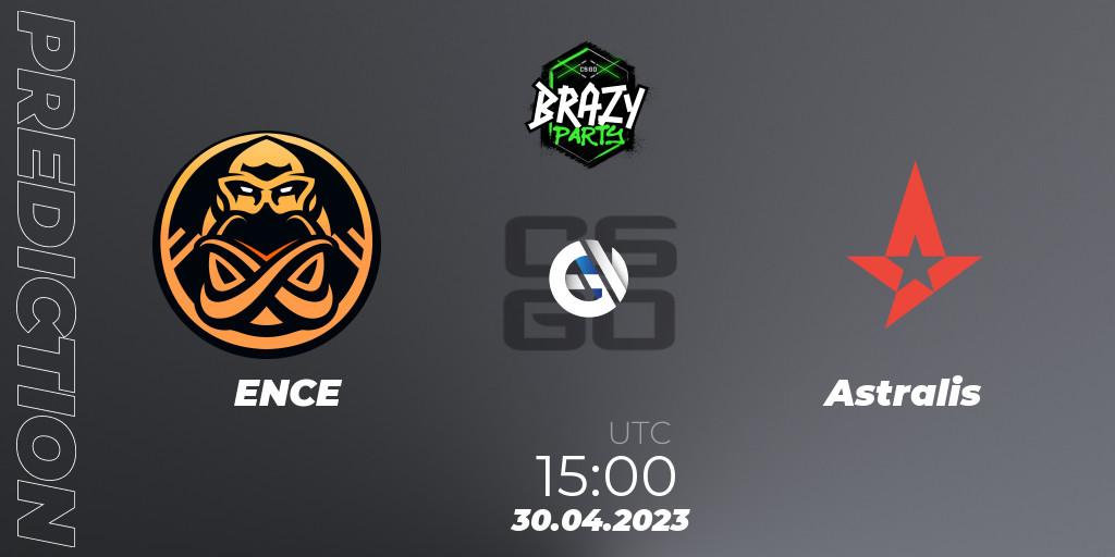 ENCE vs Astralis: Match Prediction. 30.04.2023 at 15:00, Counter-Strike (CS2), Brazy Party 2023