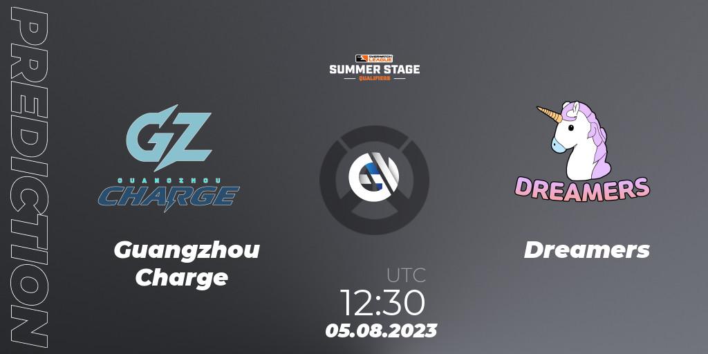 Guangzhou Charge vs Dreamers: Match Prediction. 05.08.23, Overwatch, Overwatch League 2023 - Summer Stage Qualifiers
