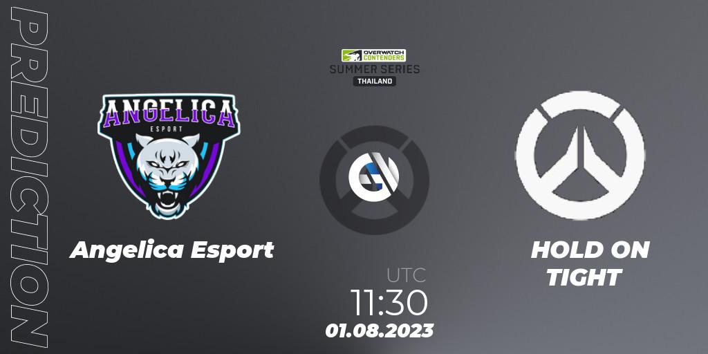 Angelica Esport vs HOLD ON TIGHT: Match Prediction. 01.08.2023 at 11:30, Overwatch, Overwatch Contenders 2023 Summer Series: Thailand