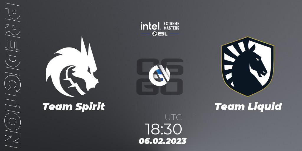 Team Spirit vs Team Liquid: Match Prediction. 06.02.2023 at 19:30, Counter-Strike (CS2), IEM Katowice 2023
