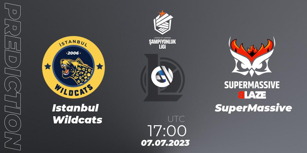 Istanbul Wildcats vs SuperMassive: Match Prediction. 07.07.23, LoL, TCL Summer 2023 - Group Stage