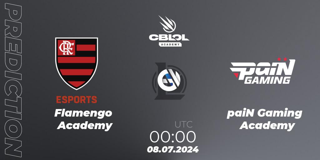 Flamengo Academy vs paiN Gaming Academy: Match Prediction. 09.07.2024 at 00:00, LoL, CBLOL Academy 2024